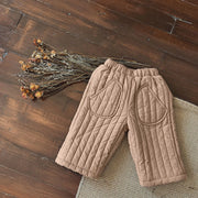 Pantalones Harem de Algodón con Cintura Elástica - Pantalones Primavera/Otoño para Niños