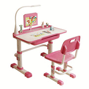 Conjunto de Escritorio y Silla para Niños – Mesa de Estudio para Guardería, Escritorio de Escritura, Diseño Ergonómico para Niños y Preescolares