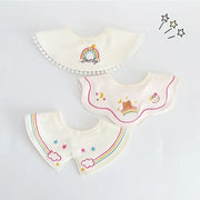 3PCS Korean Cotton Baby Bib Set