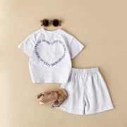 Baby Summer Outfit – 2Pcs Cotton Set for Girls & Boys