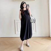 Bubble Hem Maternity Dress