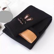 Lindos leggings de conejo: cálidos y acogedores para niñas (otoño/invierno)