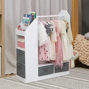 Kids Dress-Up Closet with Mirror