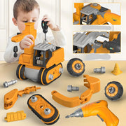 Kids Engineering Construction Set with Electric Drill