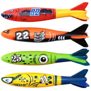 Kids Summer Shark Rocket Throwing Toy
