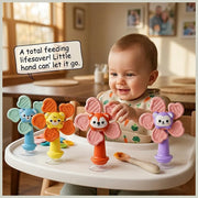 Baby Suction Cup Spinner Toy – Animal Fidget Bath & Travel Toy