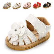Sandalias de Flores de Verano para Bebé Niña