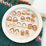 20 bandas para el pelo con dibujos animados, accesorios para niños