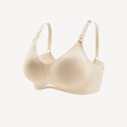 Seamless Nursing Bra – Front Button V-Neck