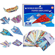 Origami Paper Airplane Kit – 12 or 32 Sheets, 16 Designs
