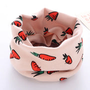 Bufanda de cuello de dibujos animados para niños de invierno: linda y acogedora