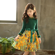 Bohemian Ribbed Cotton Dress