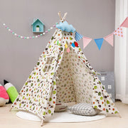 Tienda de juegos para niños tipi grande de 51 pulgadas plegable | Regalo interior al aire libre para niños