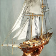 Juguete de madera | Modelo de barco Velero | Regalo para tus hijos