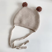 Gorro De Ganchillo Suave Para Niñas Y Niños