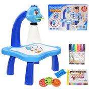 Tablero de mesa con proyector de dibujo para niños - 1LoveBaby