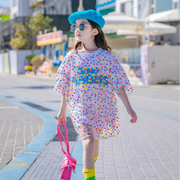 Fancy Polka Dot Mesh Dress