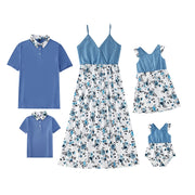 Trajes a juego para la familia Ropa para padres e hijos