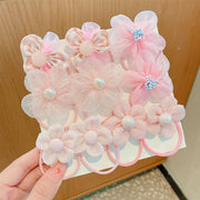 Adorable set de gomas elásticas para el pelo para bebés