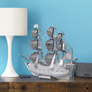 Rompecabezas de metal 3D | Barco Pirata | Juguetes innovadores para niños