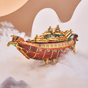 Rompecabezas de metal 3D | Barco Espejismo | Juguetes innovadores para niños