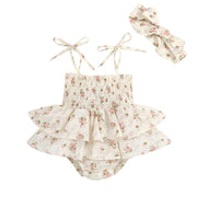 0-24M Baby Girl Romper Newborn Infant Jumpsuit Cute