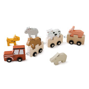 1 Set Baby Animal Train Toys