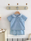 2025 Summer Korean Style Baby Denim Set