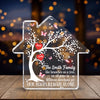 Custom Personalized Family Tree Acrylic Plaque – House Shaped Keepsake Block with Names & Quote | Unique Home Decor Gift for Family Roots