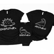 Family Dinosaur Matching Shirt Set