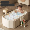 Foldable Baby Bathtub with Animal Design 