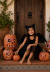 Kids Bat Tutu Costume – Halloween Bat Outfit with Fluffy Tutu Skirt, Bat Wings & Bat Hat