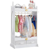 Kids Dress-Up Closet with Mirror 
