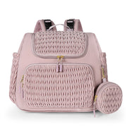Large Capacity Diaper Backpack – Stylish & Functional Travel Bag for Moms