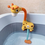 Juguete de baño con rociador de agua y ducha con grifo de elefante para niños 