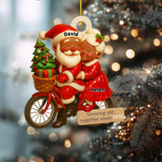 Personalized Couple Christmas Ornament