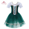 Girls Ballet Tutu Dress – Velvet Bodice with 4-Layer Tulle Skirt