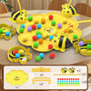 Bumble Bee Magnetic Fishing Game – Family Board Toy for 2–4 Players
