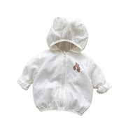 Abrigo de protección solar transpirable: linda ropa de abrigo para bebés 