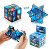 2-in-1 Galaxy Infinity Cube – Space-Themed ABS Fidget Toy