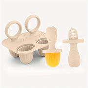 Set de Moldes de Silicona para Bebés, Mordedor para Dentición, Perfecto para Congelar Leche Materna, Fórmula y Batidos – Accesorio Esencial para la Alimentación del Bebé