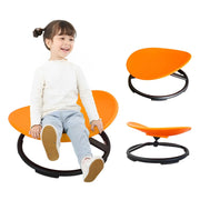 360° Spin Sensory Chair, Safe and Fun Balance Swivel Seat for Kids and Teens, Thickened Steel Frame, and 220 lbs Max Load (3–16 Years Old)
