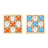 Wooden Tic-Tac-Toe Game – Montessori XO Chess Puzzle for Kids & Family