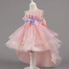 Girls Princess Ball Gown – Sleeveless Flower Party Dress