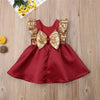Christmas Sequin Bow Dress