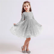 Vestido de gasa estilo encaje - 1LoveBaby 