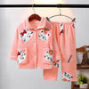 Pijamas infantiles de franela de invierno