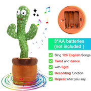 El Cactus de Peluche Bailando y Cantando