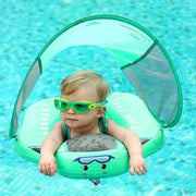 Baby Swim Trainer Ring with Canopy