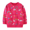 Rainbow Unicorn Pattern Print Design Sweater